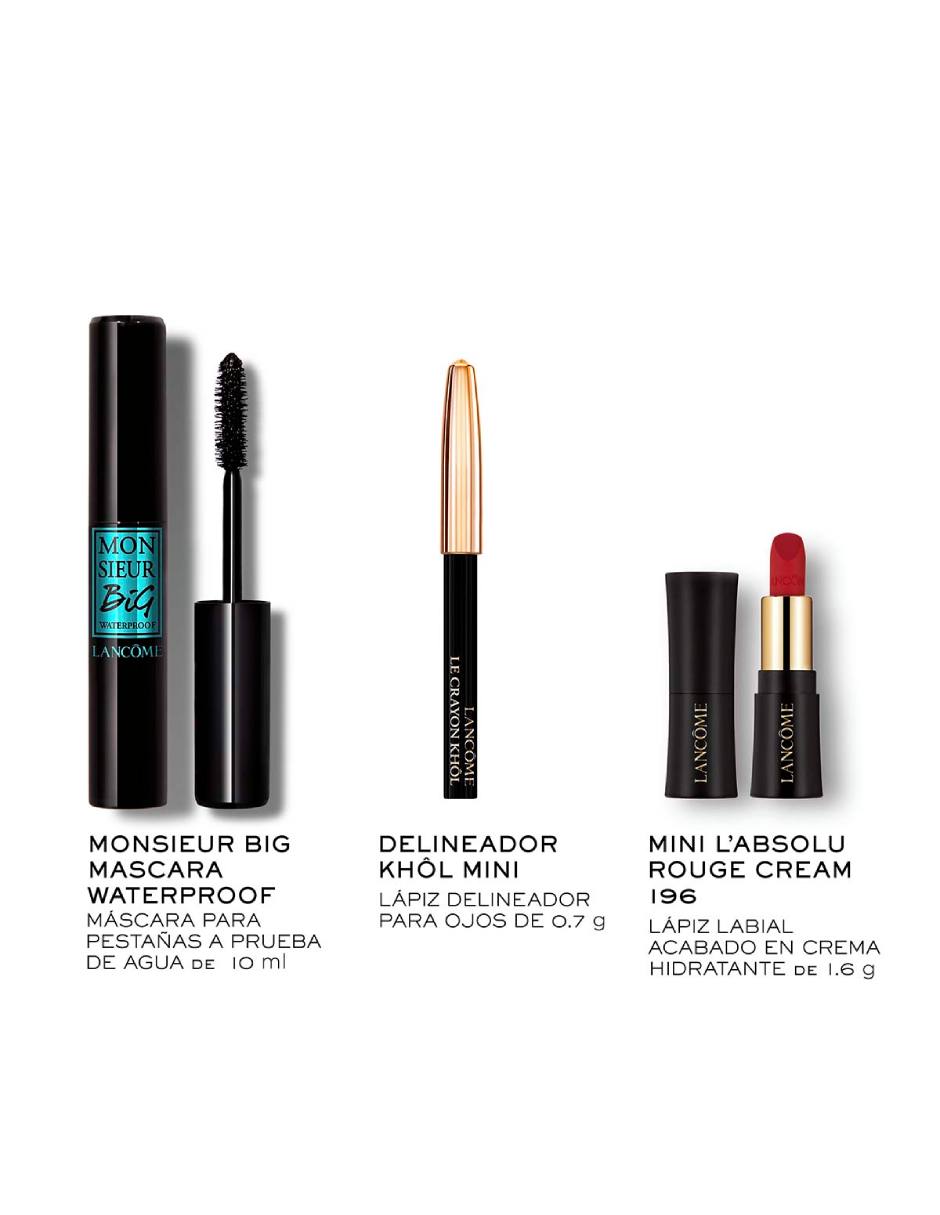 Set de maquillaje Monsieur Big Mascara Waterproof