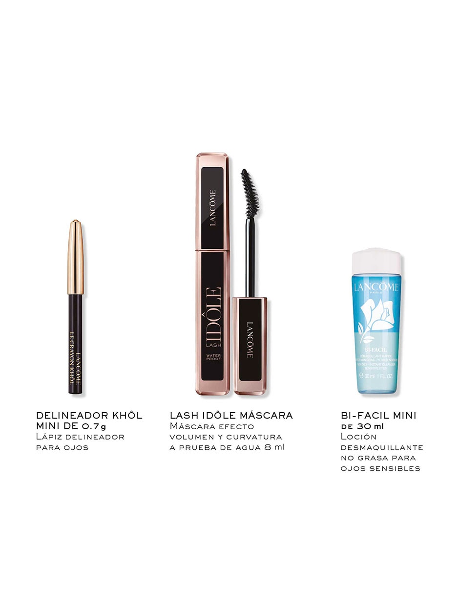 Set de maquillaje Lash Idôle Mascara Waterproof