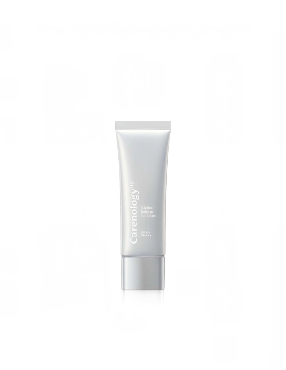 Protector solar FPS 50+ Carenology95 3-Active Sun Cream SPF50+ PA++++ – facial Coreano 3-Active Defense 45ml Protector solar FPS 50+ Carenology95 3-Active Sun Cream SPF50+ PA++++ – facial Coreano 3-Active Defense 45ml