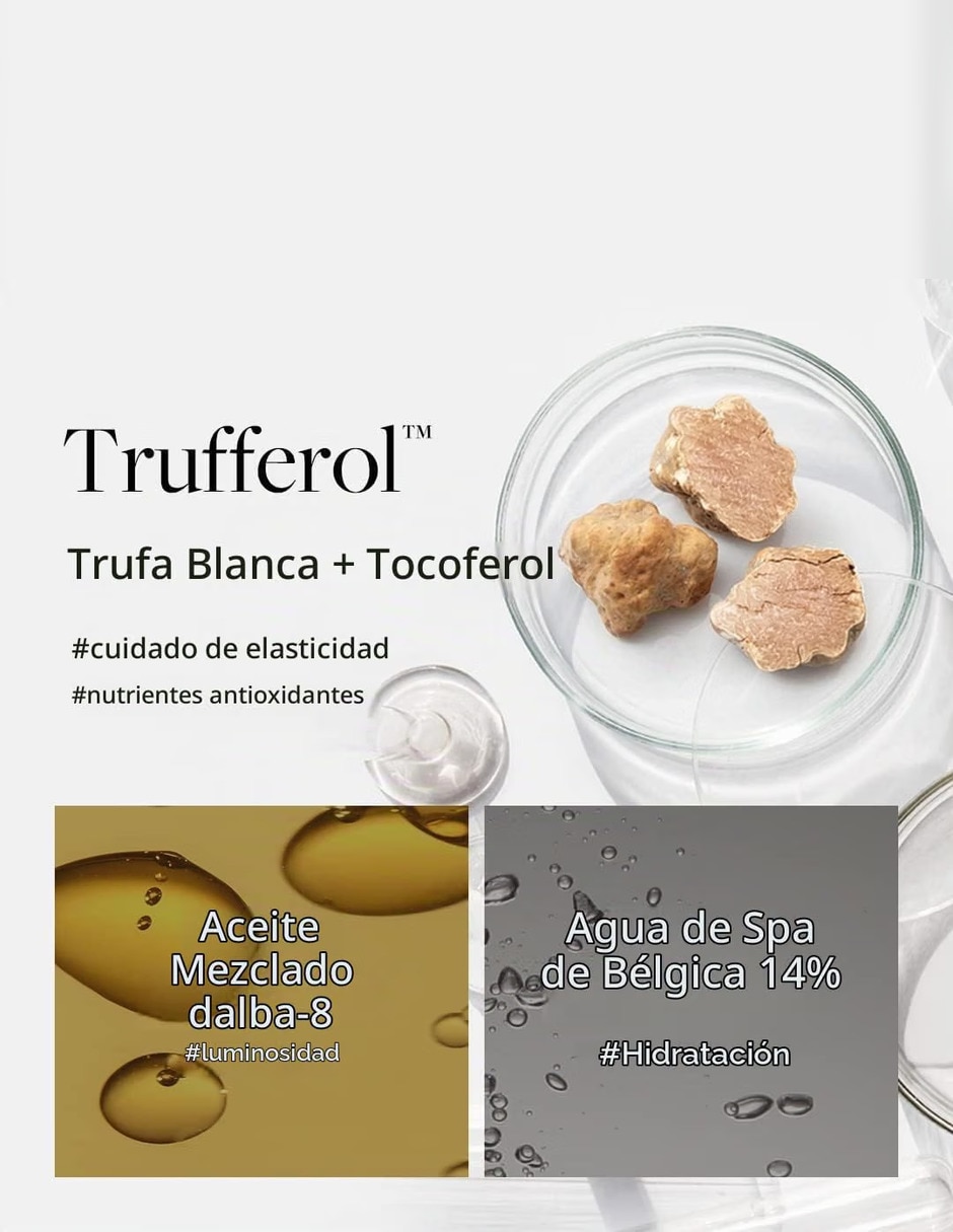 Desmaquillante D’Alba White Truffle Return Oil Cream Cleanser White Truffle 3