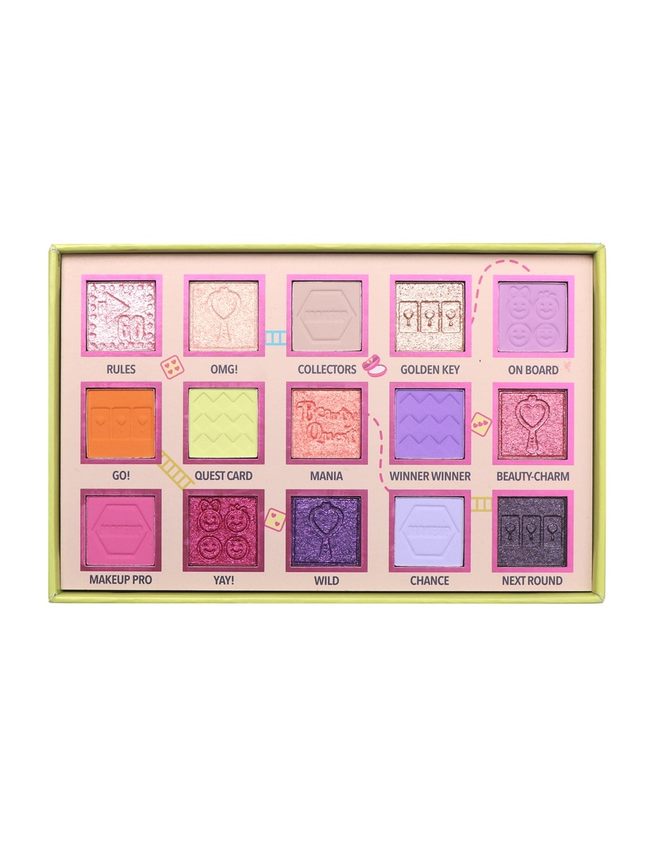 Paleta de sombras 15 tonos