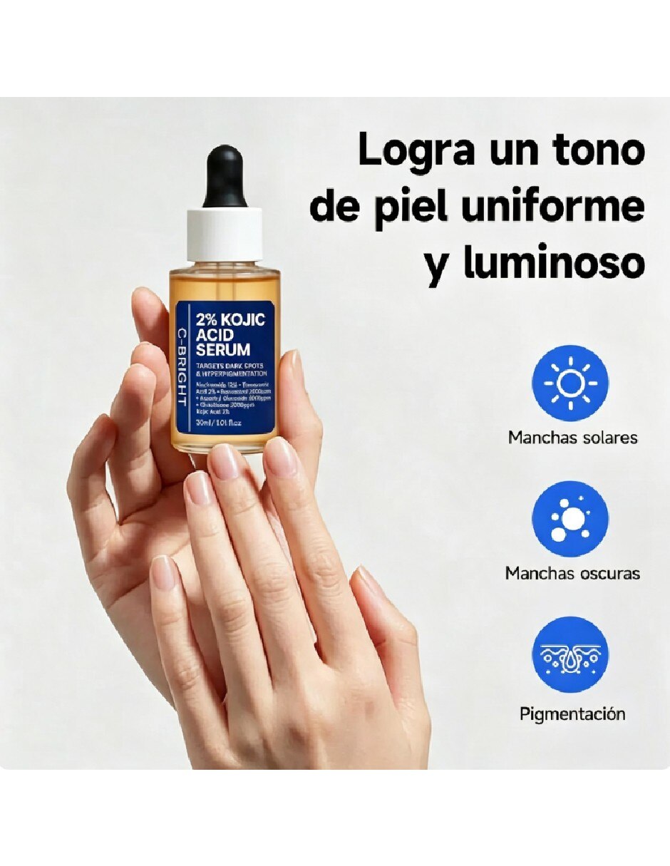 Sérum facial para/de Facial Set de sérum ácigo kójico de piel Todo tipo piel 5