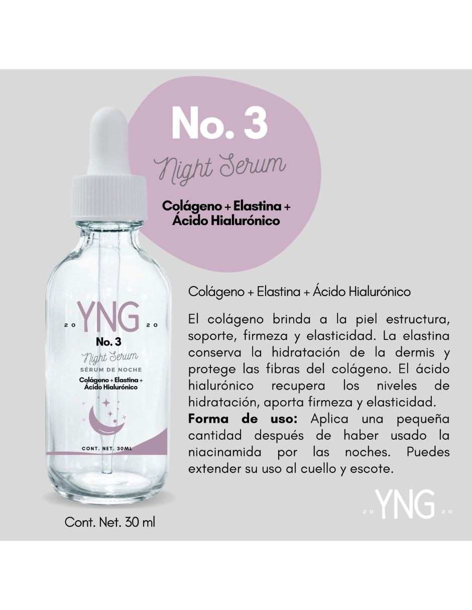 Sérum facial 3sérum facial de noche de piel todo tipo 7