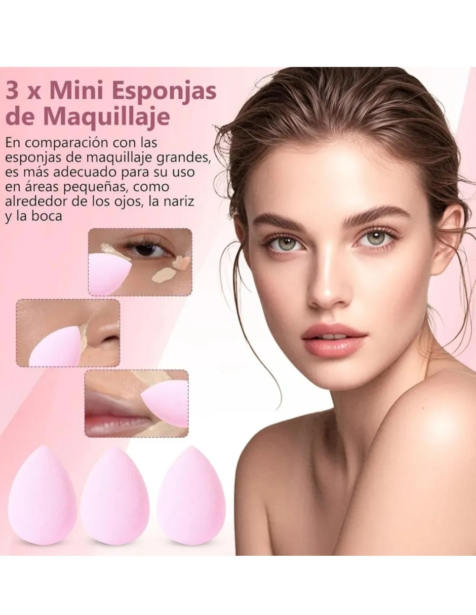 Set esponja de maquillaje 3