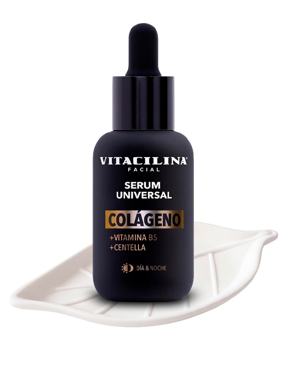 Sérum facial para/de Facial Serum Colágeno Vitamina B5 Y Alhajero Blanco VITACILINA de piel Todo tipo piel