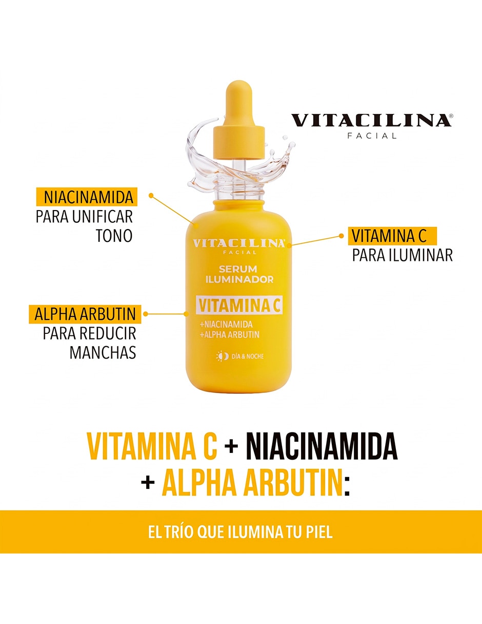 Sérum antimanchas para facial sérum Iluminador vitamina C y Alhajero de piel todo tipo 2