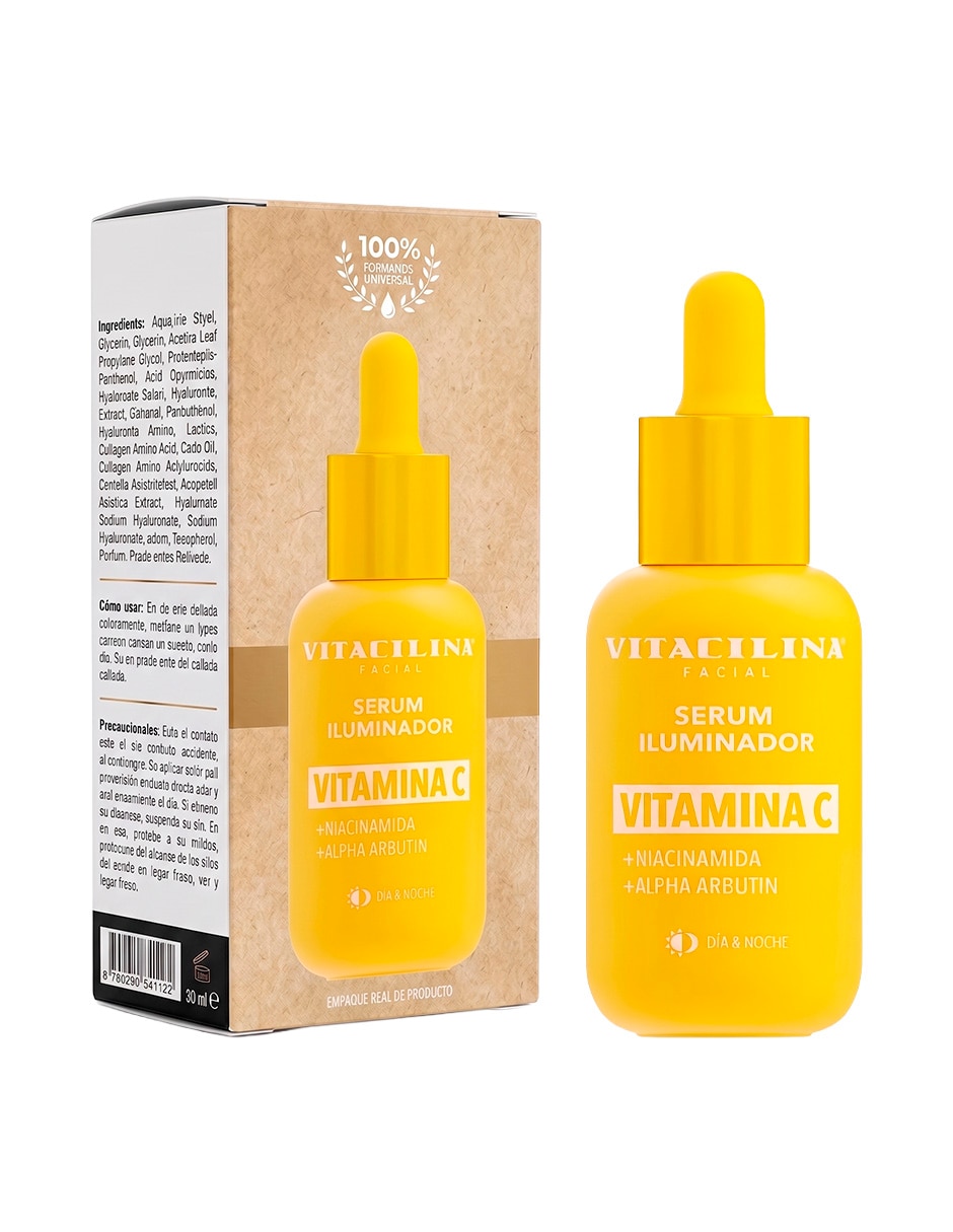 Sérum antimanchas para facial sérum Iluminador vitamina C y Alhajero de piel todo tipo 3