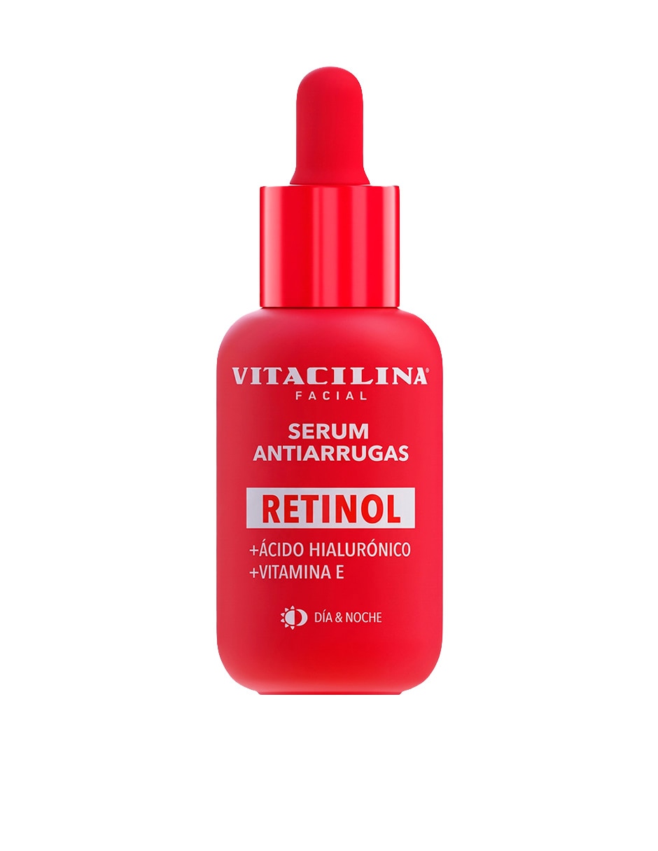 Sérum facial para/de Facial Serum Antiarrugas Retinol 30 Ml Y Alhajero De Hoja VITACILINA de piel Todo tipo piel 3