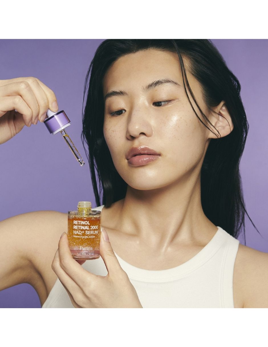 Sérum facial para/de Facial Retinol Retinal 2000 Nad+ Sérum Facial 30ml PURITO FAMILIA de piel Todo tipo piel 2
