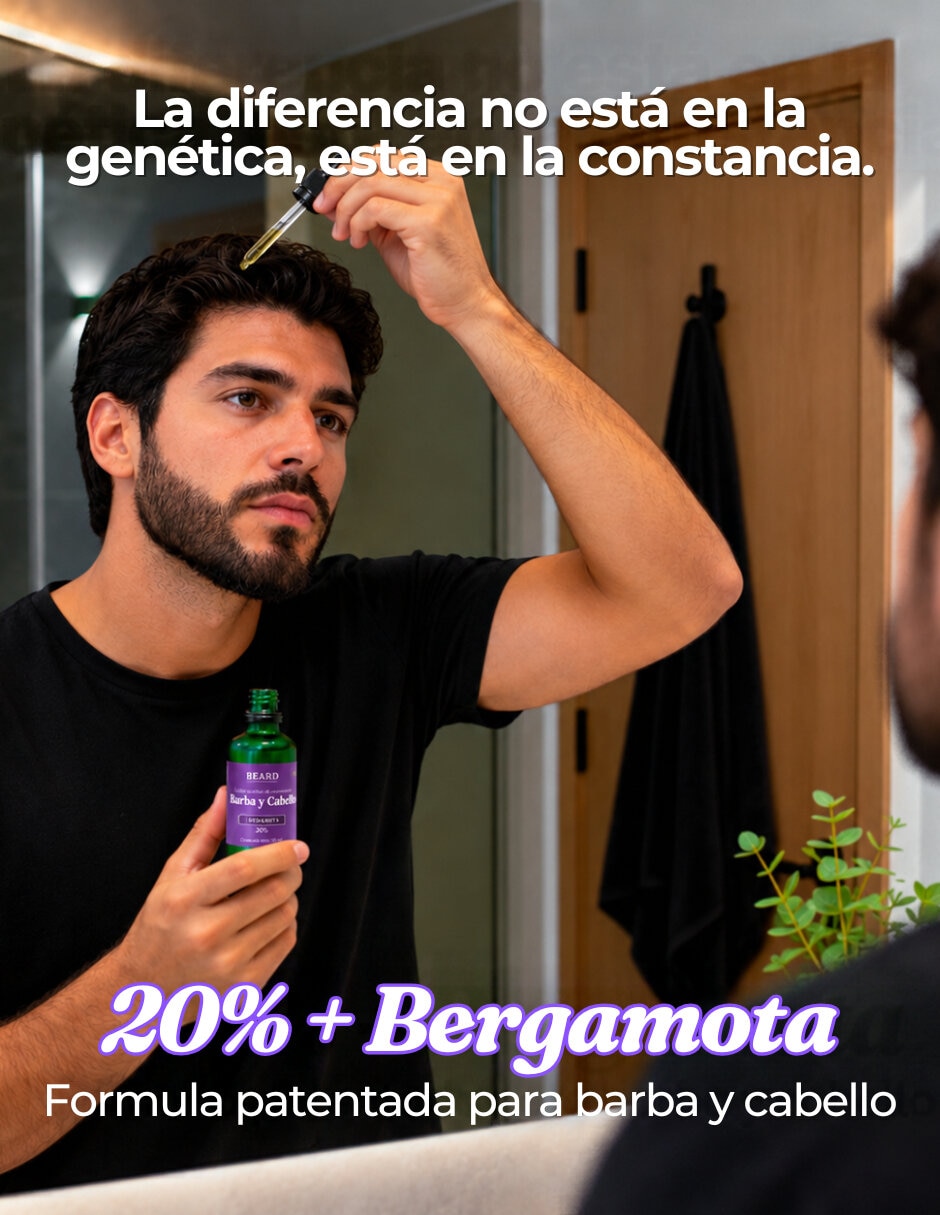 Tratamiento para (si aplica) Barba y cabello Loción para Crecimiento de Barba y Cabello Crecimiento Sin Familia 3