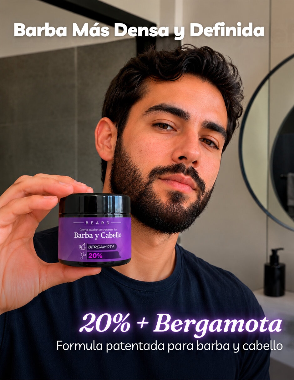 Tratamiento para (si aplica) Barba y cabello Tratamiento en Crema para Crecimiento de Barba y Cabello Crecimiento Sin Familia 3