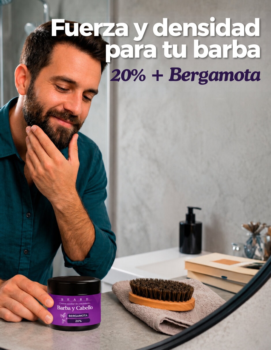 Tratamiento para (si aplica) Barba y cabello Tratamiento en Crema para Crecimiento de Barba y Cabello Crecimiento Sin Familia 4