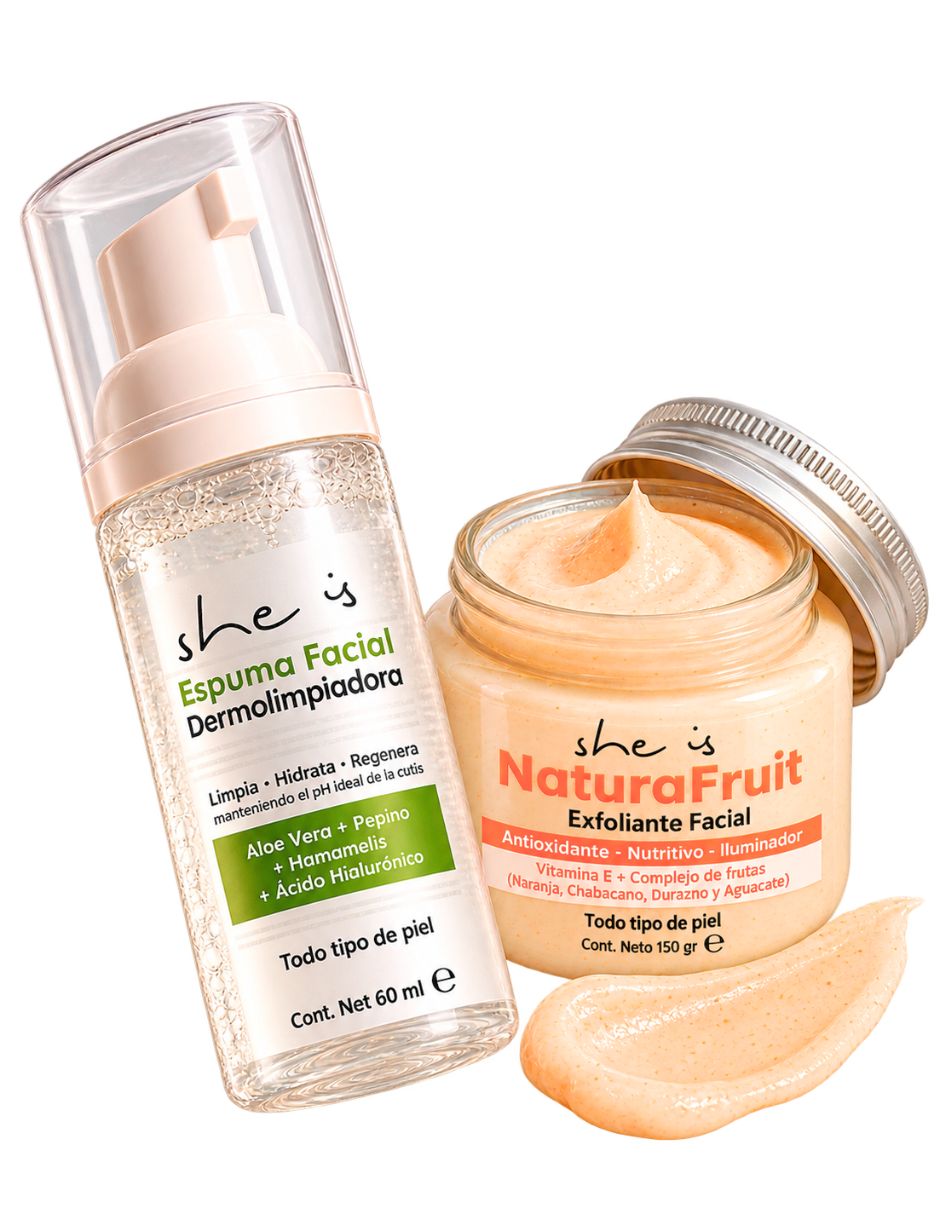 Kit de exfoliante todo tipo de piel