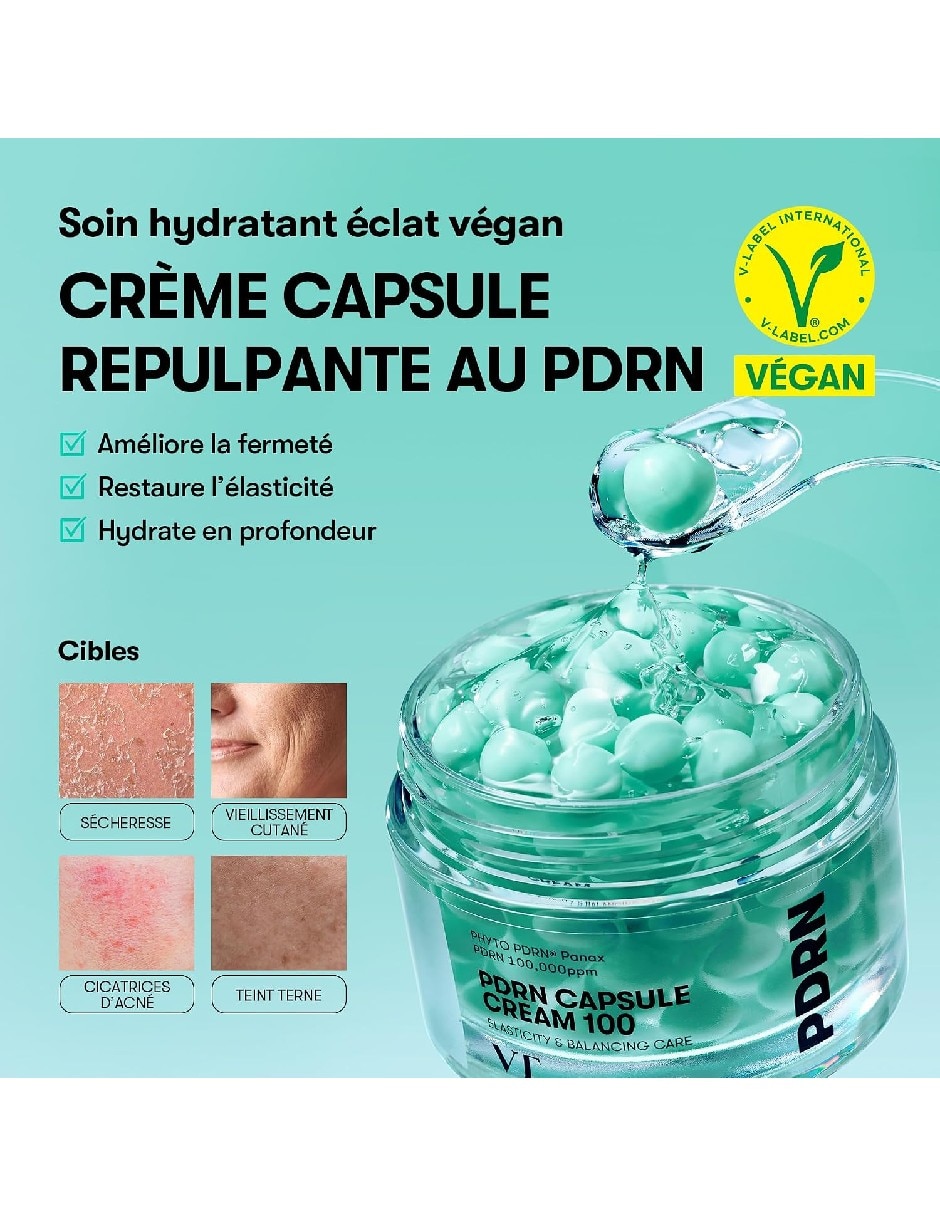 Sérum reafirmante facial en cápsulas gel cream de azuleno para todo tipo de piel 3