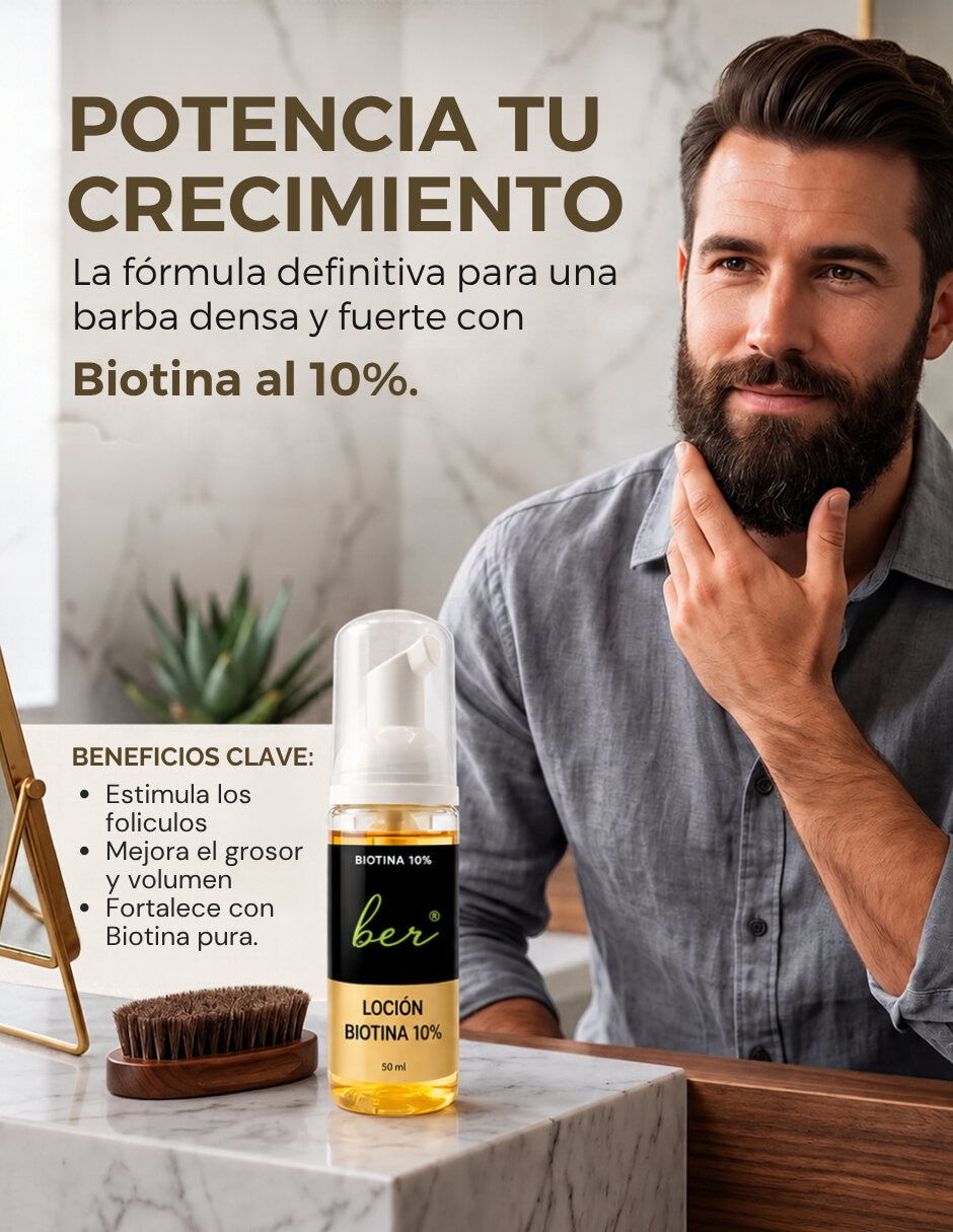 Tratamiento para barba y cabello crecimiento 5