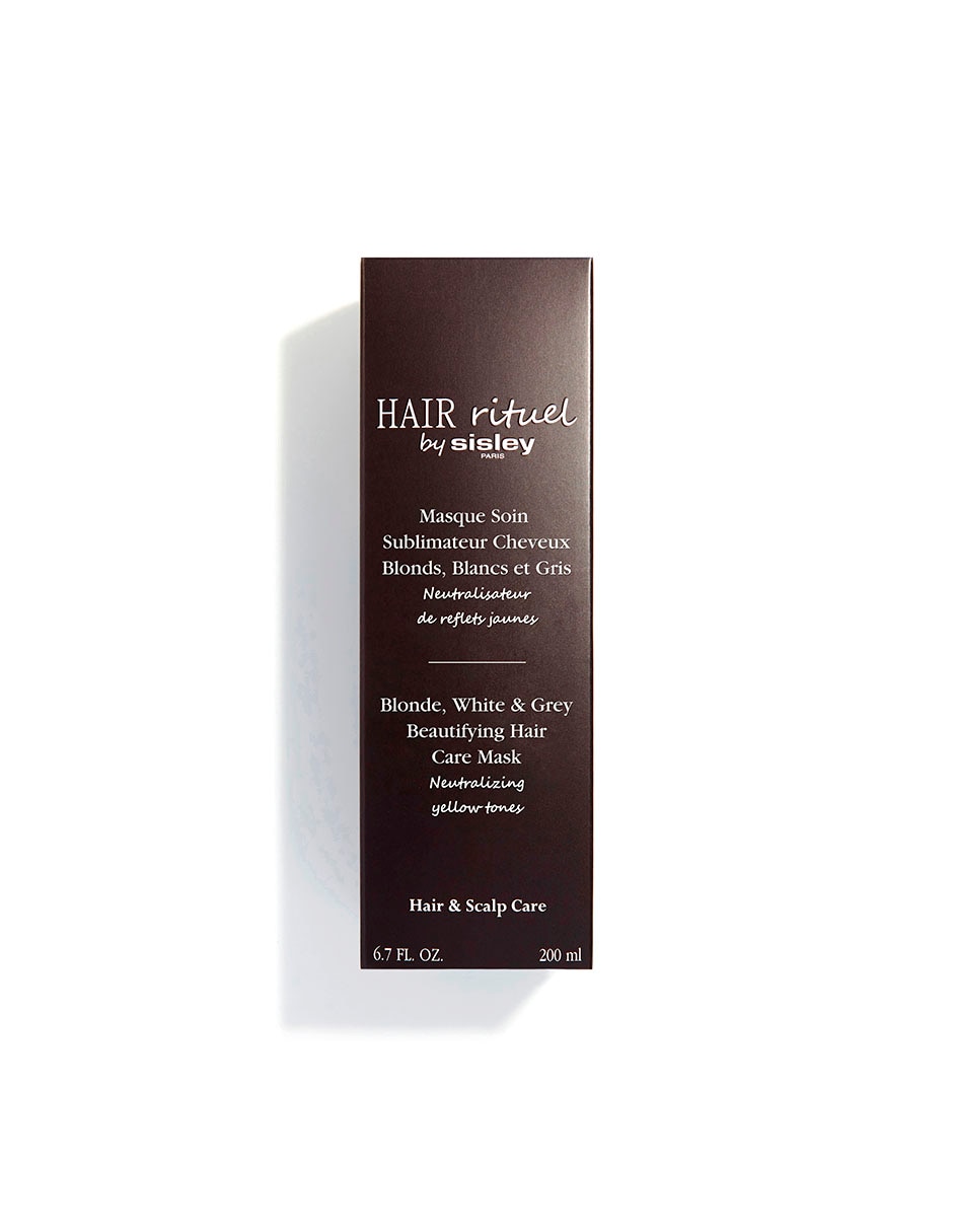 Mascarilla para cabello BLONDE WHITE GREY HAIR CARE MASK 200ml para Reparar SISLEY Hair Rituel