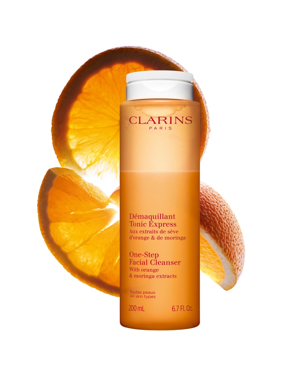 desmaquillante one-step clarins tonic express