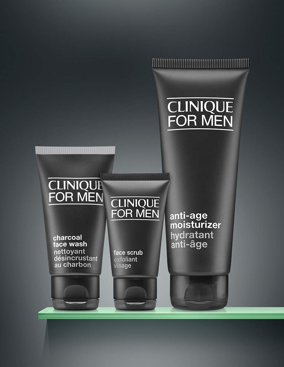 Tratamiento facial Set For Men antiedad Clinique