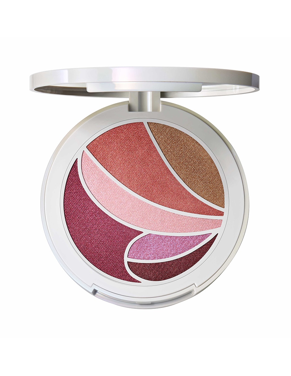 Paleta de sombras para ojos 6 tonos