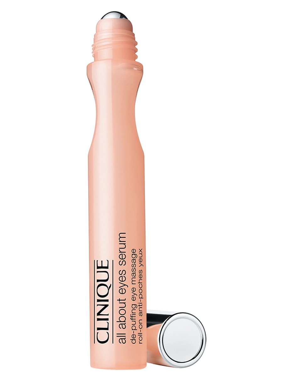 Crema para ojos recomendada para bolsas y ojeras de día y noche All About Eyes Serum De-Puffing Eye Massage para todo tipo piel